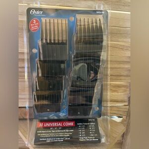 Oster Universal Hair Clipper Comb Set - Black